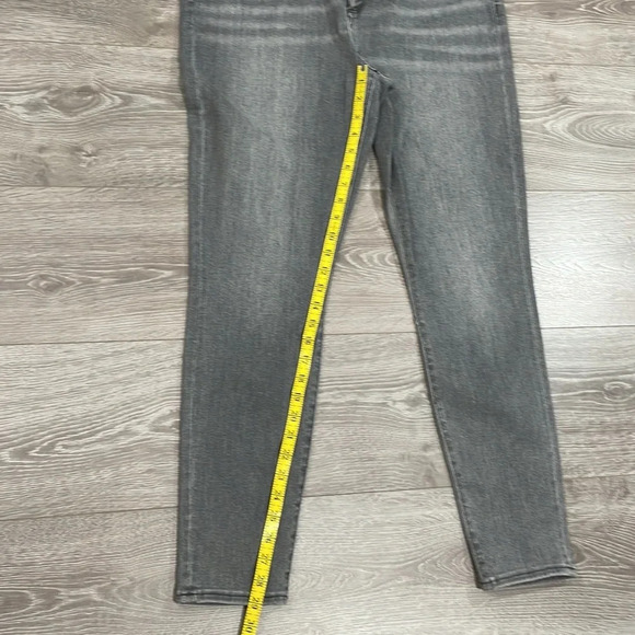 NWOT LOFT made and loved The Jegging Gray Denim Jeans 32 / 14 - Picture 6 of 15